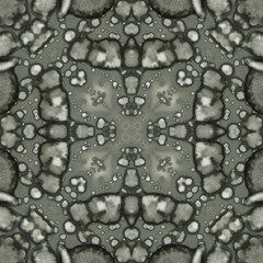 Seamless abstract square pattern. Alcohol ink in modern art. Mandala