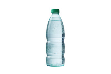 A bottle of water on a transparent background. PNG file