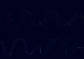 abstraction, waves, vector © Wiktoria