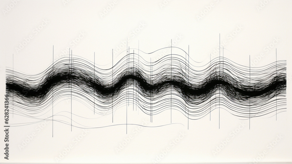 Sticker Voltage One-Line Drawing - Imagine the Fusion of Souls