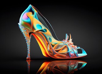 high heels, scarpin, stiletto, generated by ai