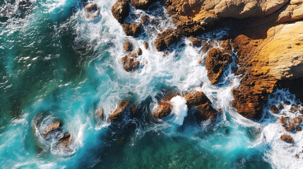 Vibrant Collection of Colorful Alarm Clocks Aligned on a Sunny Yellow Wall - Generative AI