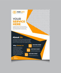 Modern creative minimalist corporate business company flyer design vector template, Flyer Design Sale Create Eye-Catching Flyers Today, Exclusive Flyer Design sale 