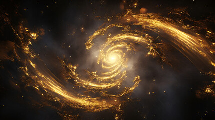 Beautiful Christmas Background with Festive Fir Branches - Generated by AI