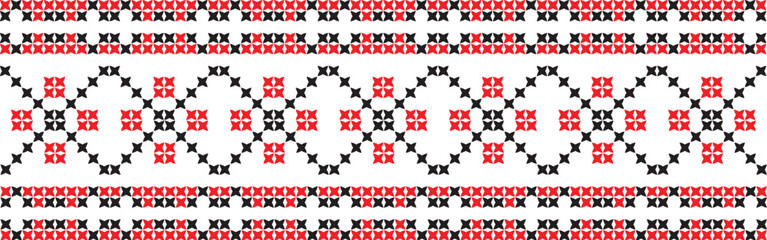 embroidered cross-stitch ornament national pattern