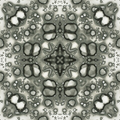 Seamless abstract square pattern. Alcohol ink in modern art. Mandala