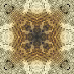 Seamless abstract square pattern. Alcohol ink in modern art. Mandala