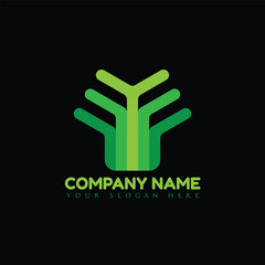 simple and modern abstract logo