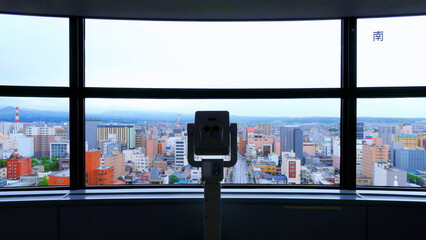 青森アスパム展望室（7月雨天）4
