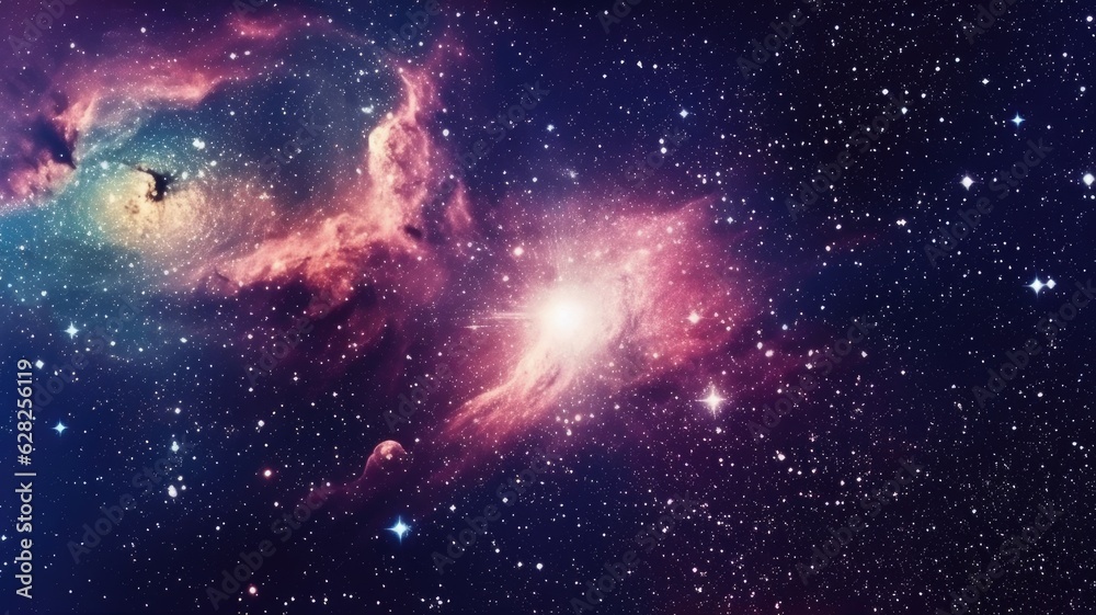 Wall mural the branch of astronomy that applies the principles of physics to understand the properties and beha