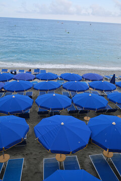 cinque terre italia liguria guarda-sol praia