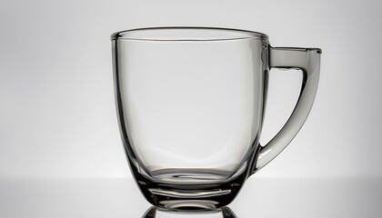 Tea Glass Mockup for Branding and Logo placement in Studio with Soft Background