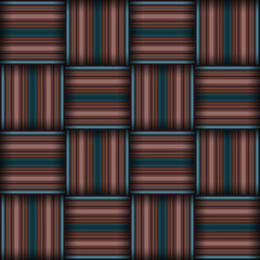 Abstract seamless woven pattern texture. Square seamless pattern. Stripes Lines and squares.