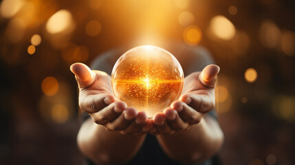 Light of hope and faith Generative AI