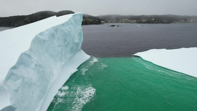 Iceberg in Newfoundland Canada