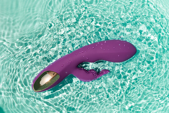 The concept of washing and caring for sex toys