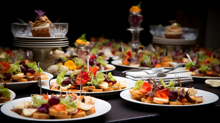 Wedding preperation and food
