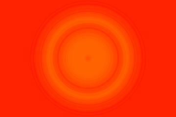 Roter Hintergrund mit farbigen Ringen; konzentrische Kreise um den Mittelpunkt; unscharfes Bild mit Platz für Text
