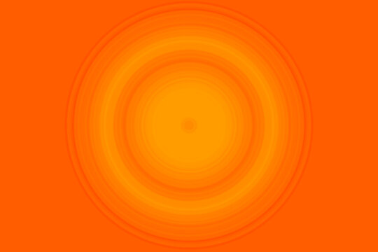 Organenfarbener Hintergrund mit Ringen; konzentrische Kreise mit rotierendem Eindruck um den Mittelpunkt; unscharfes Bild mit Platz f&uuml;r Text