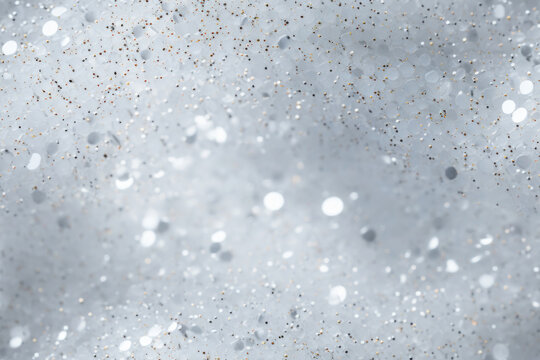 Nahtloses Muster - Wiederholende Textur von Glitzer Schnee als Hintergrund