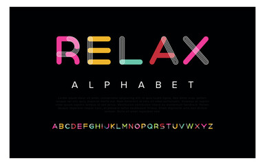 Sports minimal tech font letter set. Luxury vector typeface for company. Modern gaming fonts logo design. - obrazy, fototapety, plakaty
