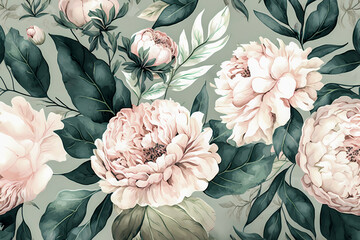 flower pattern background wallpaper 