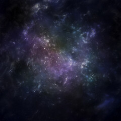 Fototapeta na wymiar Star field in space a nebulae and a gas congestion.