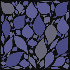 pattern with leaves