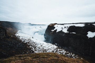 Waterfall in Iceland