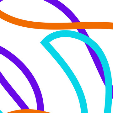 Blue Orange Purple Lines Backdrop