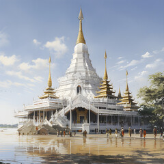 Fototapeta premium temple city