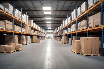 warehouse indoor view