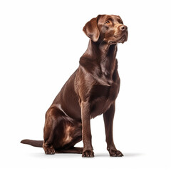 chocolate labrador puppy