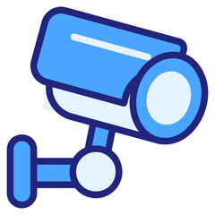  CCTV blue style icon