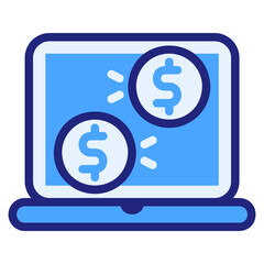  Payment blue style icon