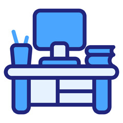  Workspace blue style icon
