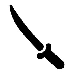 katana glyph icon