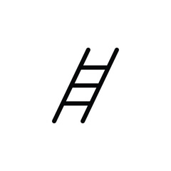 Step Up to Success: Modern Stairs Icon vector design trendy