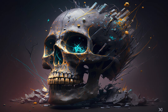 The Skull: Unveiling the Mystery | AI Generative