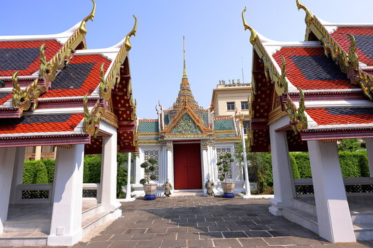 Wat Phra Kaew Museum (Royal grand palace) in Bangkok, Thailand

