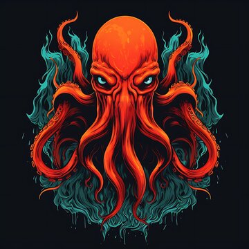 squid illustration