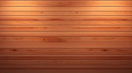 Horizontal wood pannleing background, smooth wooden board floor/wall, warm inviting background, made with Generative AI