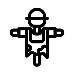 Obraz premium Scarecrow Icon