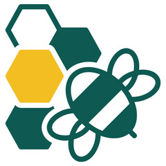  Honey duotone style icon