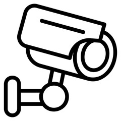 CCTV outline style icon