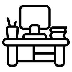  Workspace outline style icon
