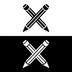 pencil icon vector logo template