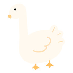 Cute Duck Cartoon illustration
