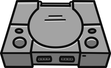 Fototapeta premium Retro Game Console