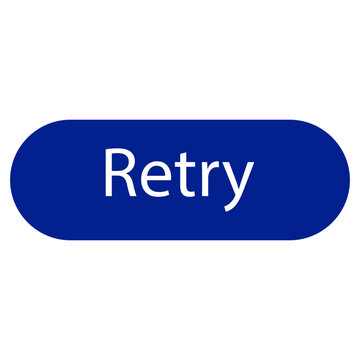button of retry in website